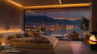 Smooth Jazz Bedroom - Cozy Bedroom Ambience with Calm Piano Jazz Music for Chill, Study and Sleep