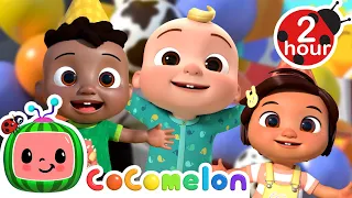 JJ's Birthday Celebration! | CoComelon | Nursery Rhymes for Kids | Moonbug Kids Express Yourself!