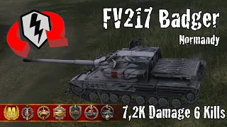 FV217 Badger  |  7,2K Damage 6 Kills  |  WoT Blitz Replays