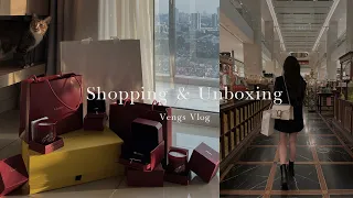 [Vlog 03] Shopping at Cartier, Van Cleef & Arpels, Celine, COS and unboxing