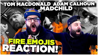 Sheesh! Fire Emojis - Adam Calhoun, Tom MacDonald, Madchild | REACTION!!