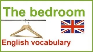 English words in the bedroom | English vocabulary