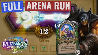 HEROES Are Back in Arena! 12 Win Hunter - Hearthstone Whizbang Wild Arena