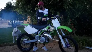 Two Stroke Dirt Bike Kawasaki Kx 250 1996 Project Build 2022