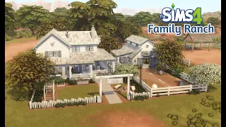 Blue Shutter Family Ranch | The Sims 4 Stop Motion Build | NoCC | Mackenzie's Story Part #16