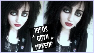 80s Goth Makeup Tutorial