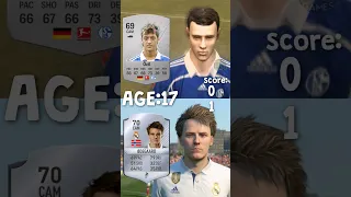 ÖZIL vs ØDEGAARD at every age in FIFA! #fc24 #fifa #eafc24 #odegaard #ozil #arsenal #realmadrid