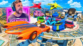 TODOS CONTRA MI CON EL SCRAMJET! TODOS ARRIBA DEL MAZE BANK! - GTA 5 ONLINE