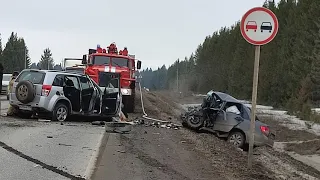 02.04.2024г - «На обгон в 73 года...». Трое пенсионеров погибли в лобовом ДТП в Пермском крае.