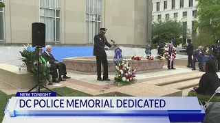 DC Police memorial dedicated to fallen officers