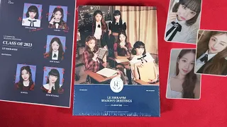 르세라핌 2023 시즌 그리팅 언박싱 Unboxing LE SSERAFIM Season's Greetings Class of 2023