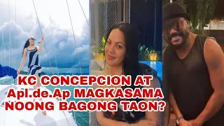TRENDING: KC CONCEPCION at Apl.de.Ap MAGKASAMA ba TALAGA noong BAGONG TAON  2021 sa PALAWAN?