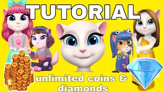 MY TALKING ANGELA 2 | HOW TO GET UNLIMITED COINS & MONEY ON WEBSITE TUTORIAL