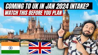 UK January 2024 Intake | UK Study VISA | Life In UK For INDIANS | Hum Tum In England