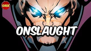 Who is Marvel's Onslaught? "Professor X" having a VERY bad day.