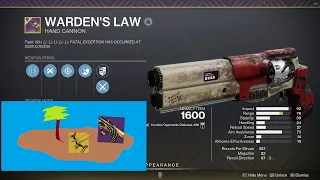 Warden's Law helped me escape Skill Island | (stock roll review)