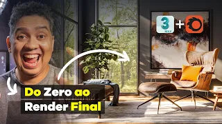 Aprenda a Fazer Seu Primeiro Render 3D com 3ds Max e Corona Renderer - Tutorial Completo