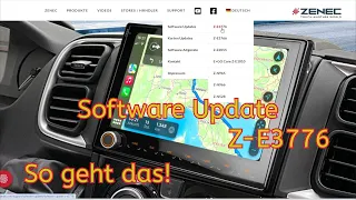 Update Anleitung MainSystem Zenec Z-E3776   #Vlog2/24