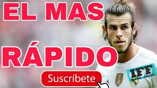 Gareth bale sorprende con una corrida de 7,8 metros por segundo