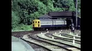 Tunbridge Wells West to Eridge in 1985  (inc the last passenger train)