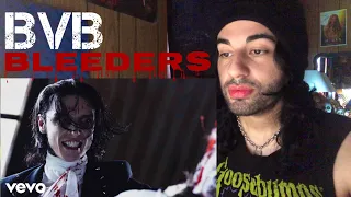 Black Veil Brides - Bleeders (Music Video) REACTION!