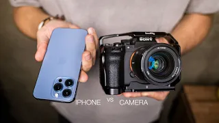 iPhone 13 Pro vs $3000 Sony Camera.. Which one's can works the best for you.