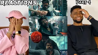 LEO Full Movie REACTION | Part 4 | MARKET FIGHT SCENE | POLICE STATION SCENE