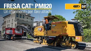 Un punto di riferimento per chi costruisce e fa strada - nuova fresa Cat PM820