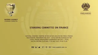 Standing Committee on Finance, 17th May 2022