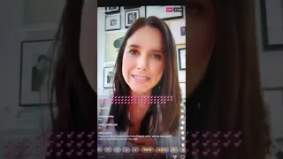 Sophia Bush Instagram Live