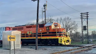 RARE TILTING TARGET SIGNAL Protects Railroad Diamond On Indiana & Ohio Railway In Washington CH Ohio