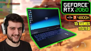 Gaming on an RTX 2060 / R7 4800H Laptop - It's Awesome! (Omen 15)