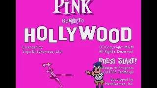 Mega Drive Longplay [411] Pink goes to Hollywood