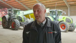 CLAAS AXION 960TT CMATIC hos Marienborg Gods