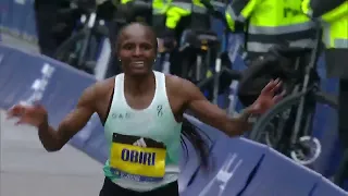 Kenya's Hellen Obiri triumphs in late battle to score 1st Boston win
