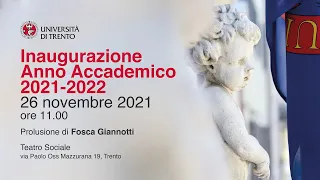 Clip Cerimonia Inaugurazione Anno Accademico 2021-2022 | 26 novembre 2021