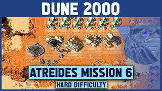 Dune 2000 - Atreides Mission 6 (Right Map) - Hard Difficulty - 1080p