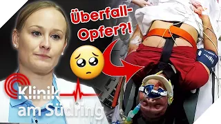 "Voller Schürfwunden" Wurde der Mann OPFER eines brutalen RAUBÜBERFALLS? | Klinik am Südring | SAT.1