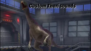 JWA Therizinosaurus but with accurate sounds