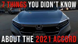 2021 Honda Accord Tips and Tricks