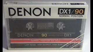 Вскрытие покажет! Denon DX/1 1981года. Молочный #audiocassete