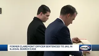 Former Claremont police officer sentenced in illegal search case