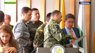 Gobernador pide orden y disciplina para la paz