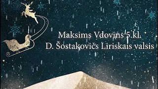 Violetas Karpovas klavieru klases audzēkņu Ziemassvētku koncerts