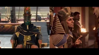 Assassin's Creed Origins Cinematic trailer and Game of Power trailer.