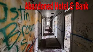 ABANDONED BROWNSVILLE PA BANK AND HOTEL HUGE EXPLORE CONTINUES