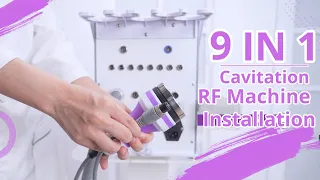 9 in 1 Cavitation Machine | Ultrasonic Cavitation Machine | Cavitation RF Machine | 76D1MAXSB