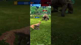 Sarcosuchus comes in clutch in an almost unbeatable situation (Jurassic world alive)