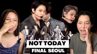 BTS ‘Not Today’ - Final Seoul | REACTION