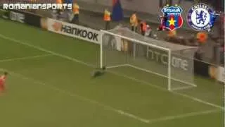 Steaua Bucuresti - Chelsea 1-0 Golul lui Raul Rusescu (penalty)
